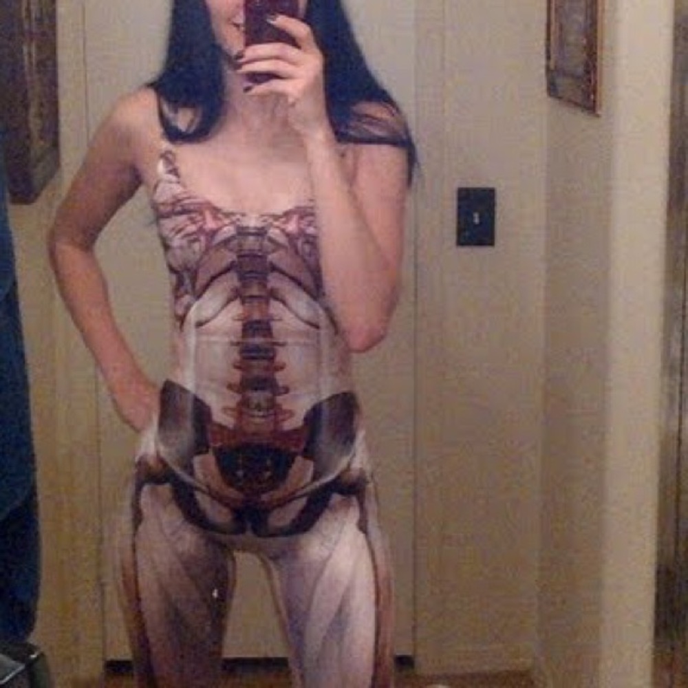 BlackMilk Muscle and Bone Catsuit